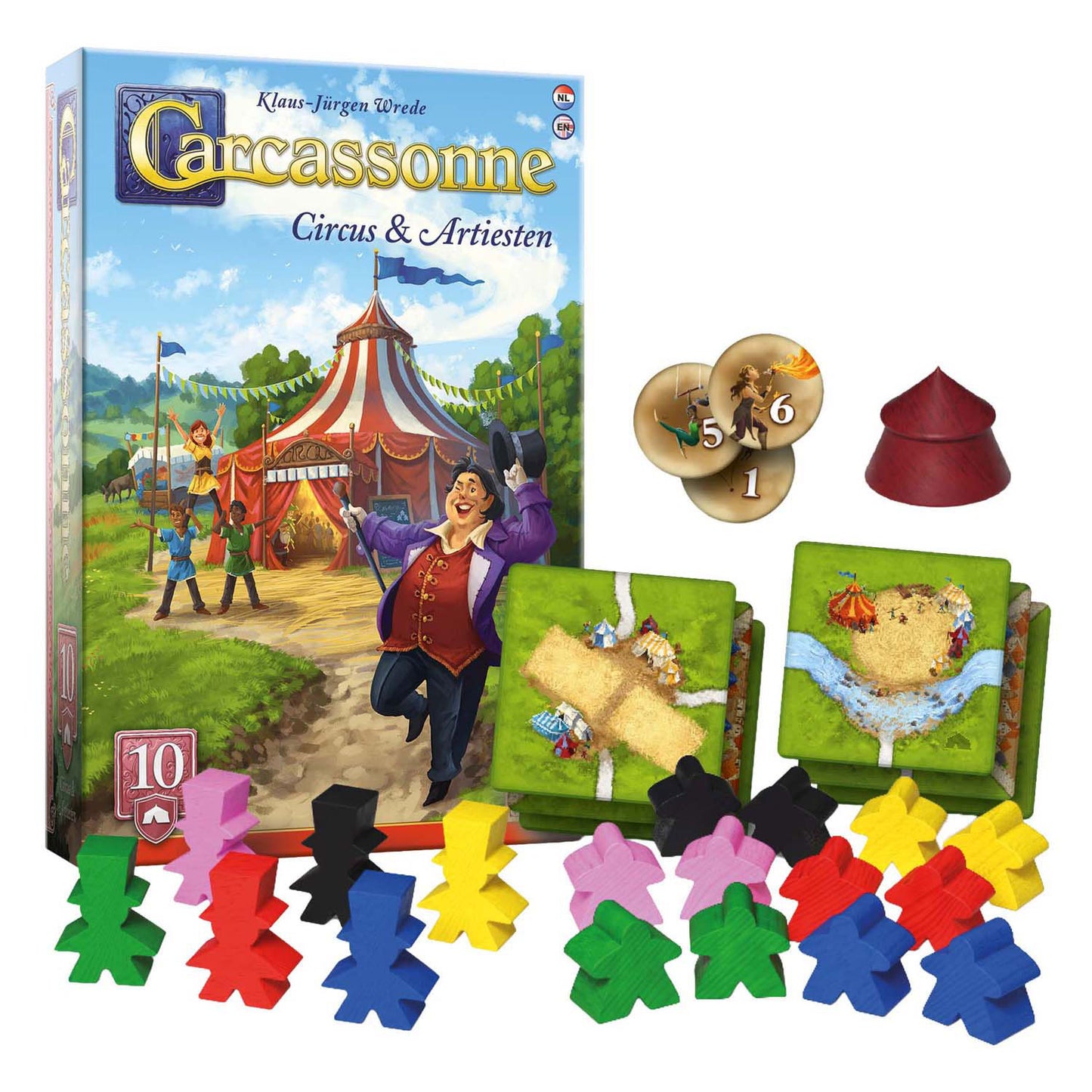 999games Espansione degli artisti del circo di Carcassonne 999 giochi