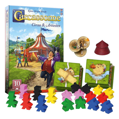 999games 999 juegos carcassonne expansión de artistas circenses