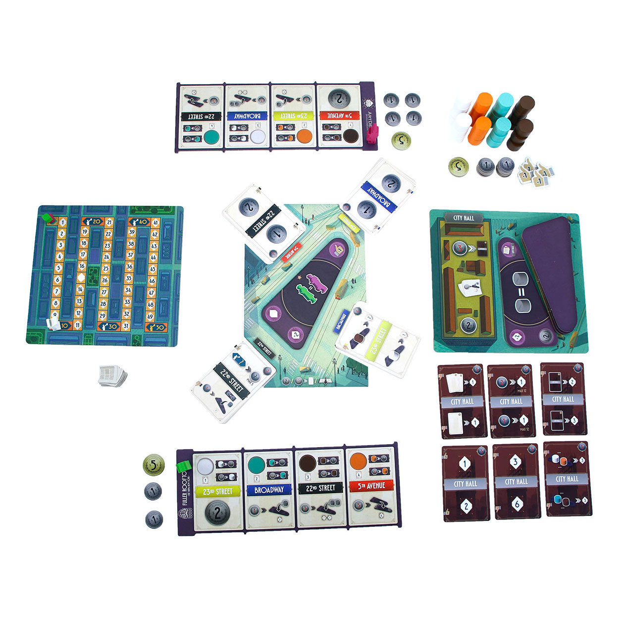 999games 999 games gioco da tavolo flatiron (olandese, 1 - 2 giocatori, 45 minuti, da 12 anni)