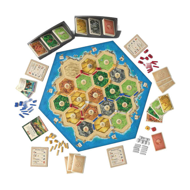 999games 999 giochi gioco base catan 6a edizione versione inglese