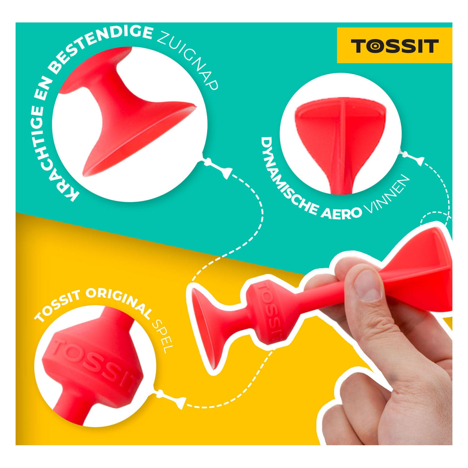 Juego Tossit Starter Pack amarillo - Azul