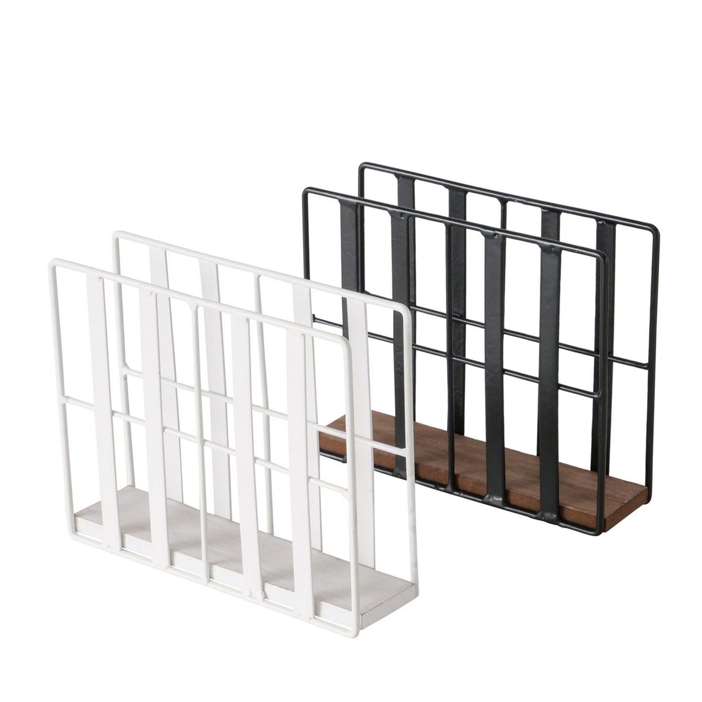 Portatovaglioli Boltze Home in piedi in legno metallo h15cm