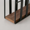 Portatovaglioli Boltze Home in piedi in legno metallo h15cm