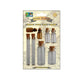 Vaessen creative • fiale vintage con tappo in sughero 8 pz