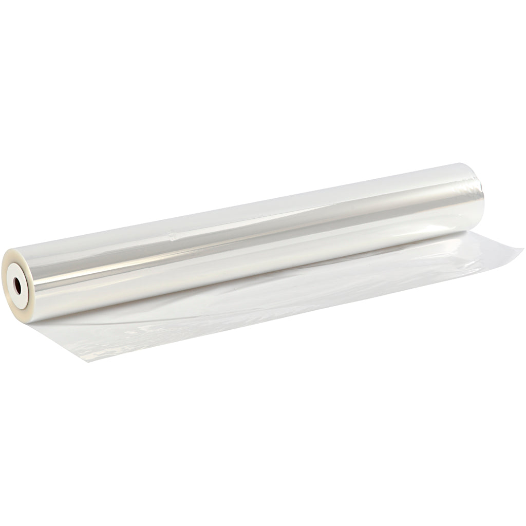 Creativ company cellophane, w: 70 cm, thickness 25 my, 200 m 1 roll