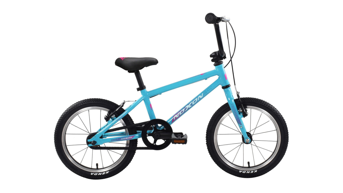 NOXON MTB Kinder-Youth Fiets Banjo (#1) Bike Banjo 16 23 Diam. 1sp blu menta