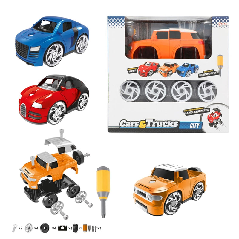 Toi-toys macchinina toi con 4 ruote separate
