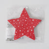 Boltze home servilletas en forma de estrella rojo blanco 12 piezas