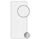 Vaessen creative • sticker 10x23cm 10pcs zilver diverse kerstfiguren