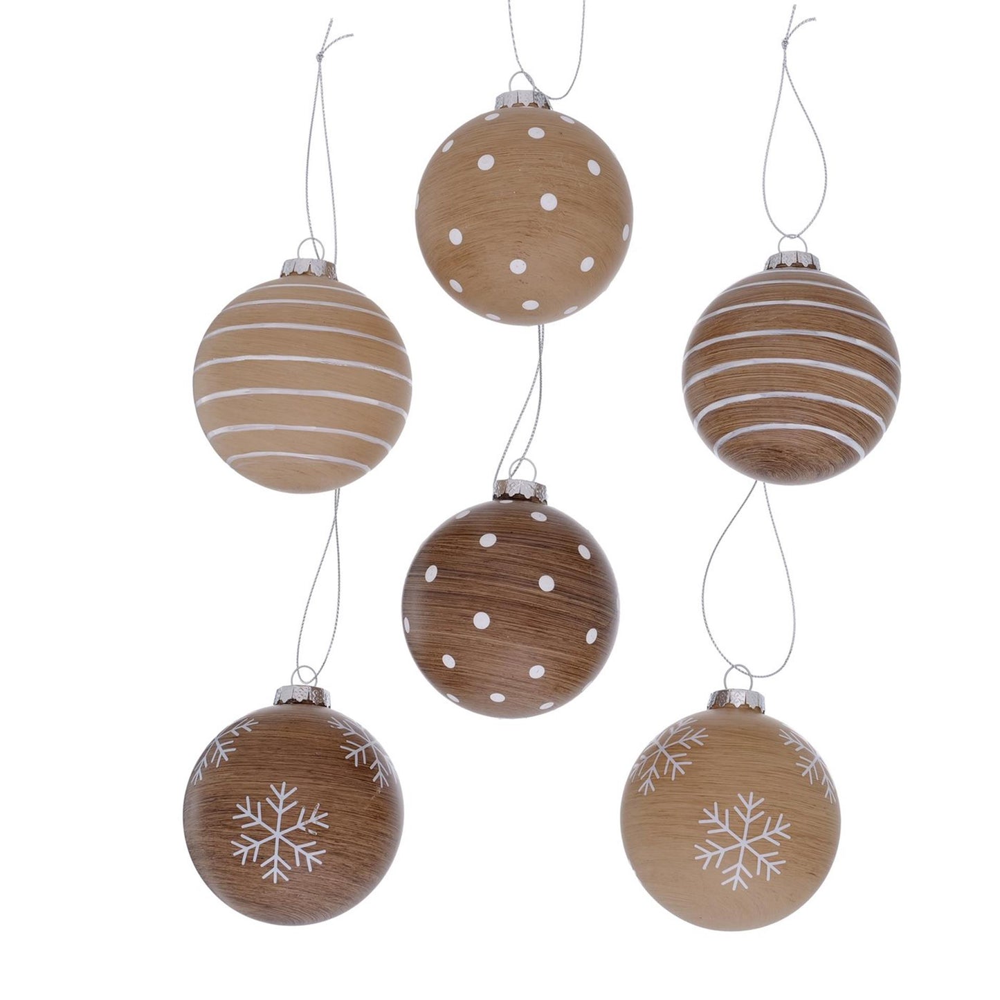 Boltze home Palla di Natale in vero vetro ø8cm