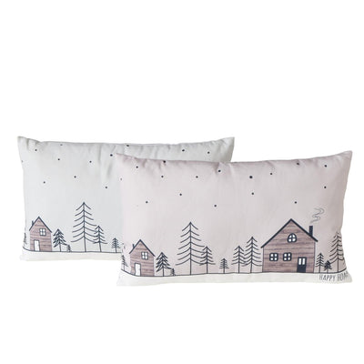 Boltze cuscino per la casa case in legno 30x50 cm