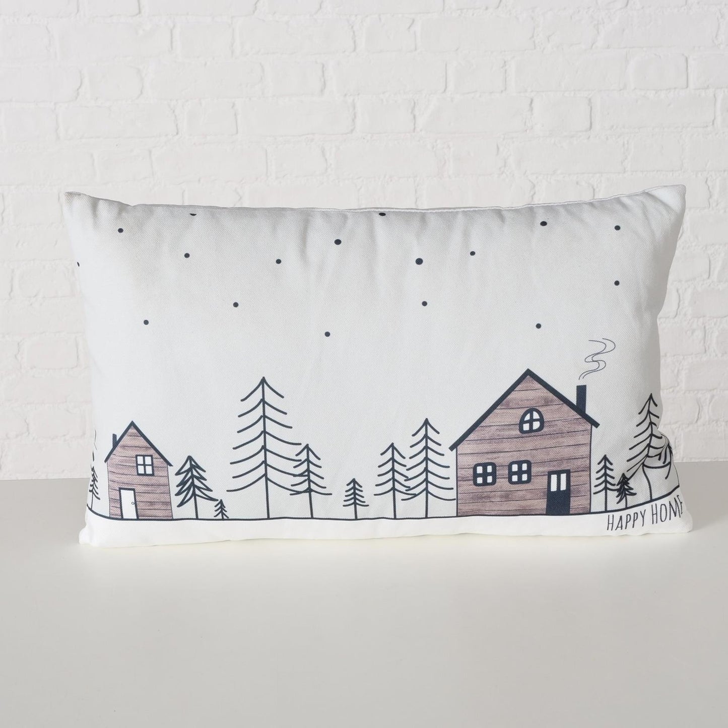 Boltze cuscino per la casa case in legno 30x50 cm