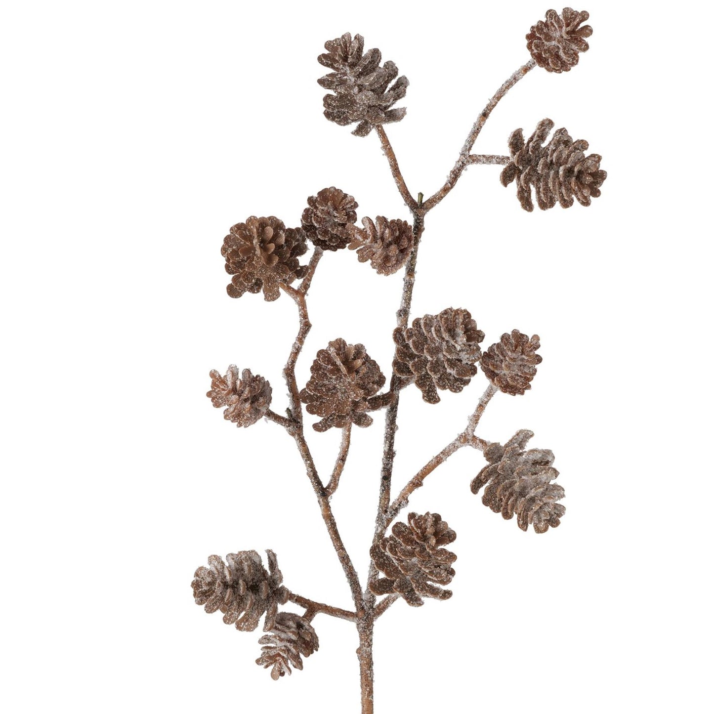Boltze home ramo artificiale pigna nevosa h50cm