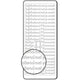 Vaessen creative • sticker 10x23cm 10pcs zilver communie-vormsel