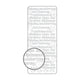 Vaessen creative • sticker 10x23cm 10pcs goud diverse duitse teksten