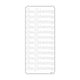 Vaessen creative • sticker 10x23cm 10pcs goud zum geburtstag