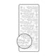 Vaessen creative • sticker 10x23cm 10pcs zilver diverse duitse teksten