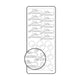 Vaessen creative • sticker 10x23cm 10pcs goud wir heiraten