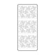 Vaessen creative • sticker 10x23cm 10pcs goud kaarsen