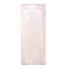 Vaessen creative • adesivo 10x23 cm 10 pezzi ornamento bianco