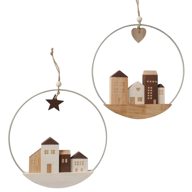 Ciondolo decorativo per la casa Boltze con case dia 25 cm