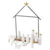 Presepe domestico Boltze 12 pezzi 22x6x32 cm