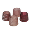 Boltze home portavelas sabena rosa h7cm