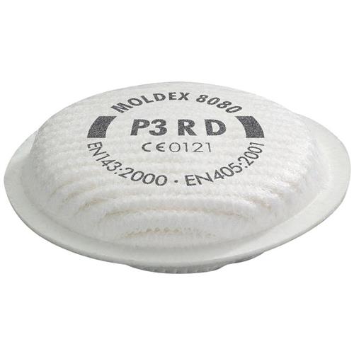 Filtro per polveri sottili Moldex 8080 p3rd (set 8 pezzi)