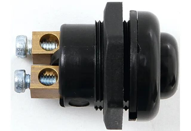 Hella Push -Button Switch Black Single -7 mm de espesor