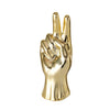 Boltze home statua mano h19cm oro o bianco