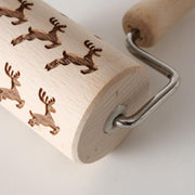 Rodillo casero Boltze con estampado navideño 8x5x17cm - afbeelding 2