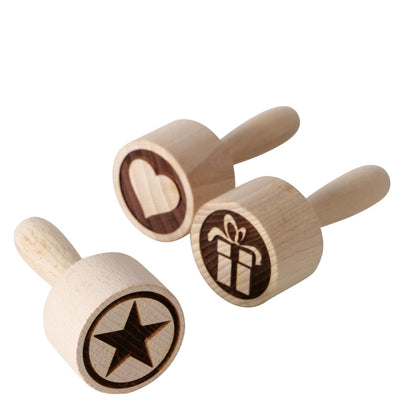 Set di timbri per biscotti Boltze con immagine natalizia a 3