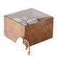 Boltze ciondolo casa cuore inami legno 5x5cm 16 pezzi