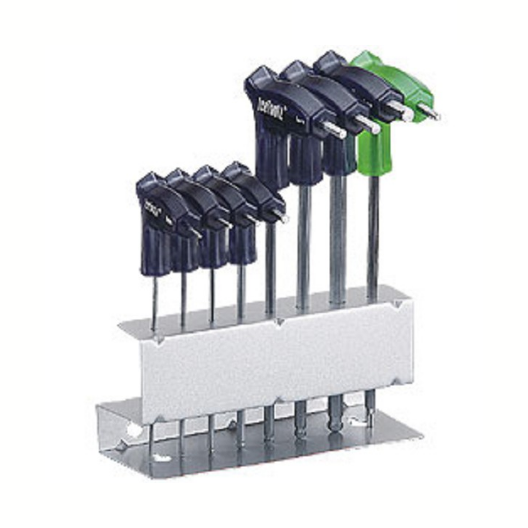 Allen Keys Impostare la testa gemella di 8 pezzi in standard