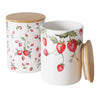 Boltze barattolo per la casa in terracotta fragola h17cm