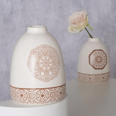 Jarrón Boltze home loza h16cm chakra