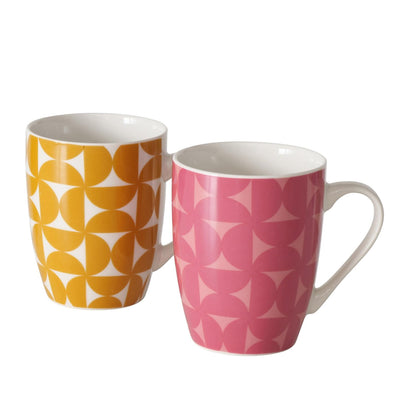 Boltze Home Cup 350 ml in porcellana retrò