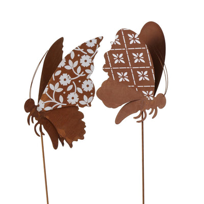 Spina da giardino Boltze a farfalla in ferro 125 cm