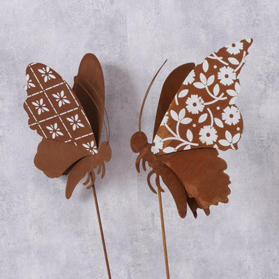 Spina da giardino Boltze a farfalla in ferro 125 cm