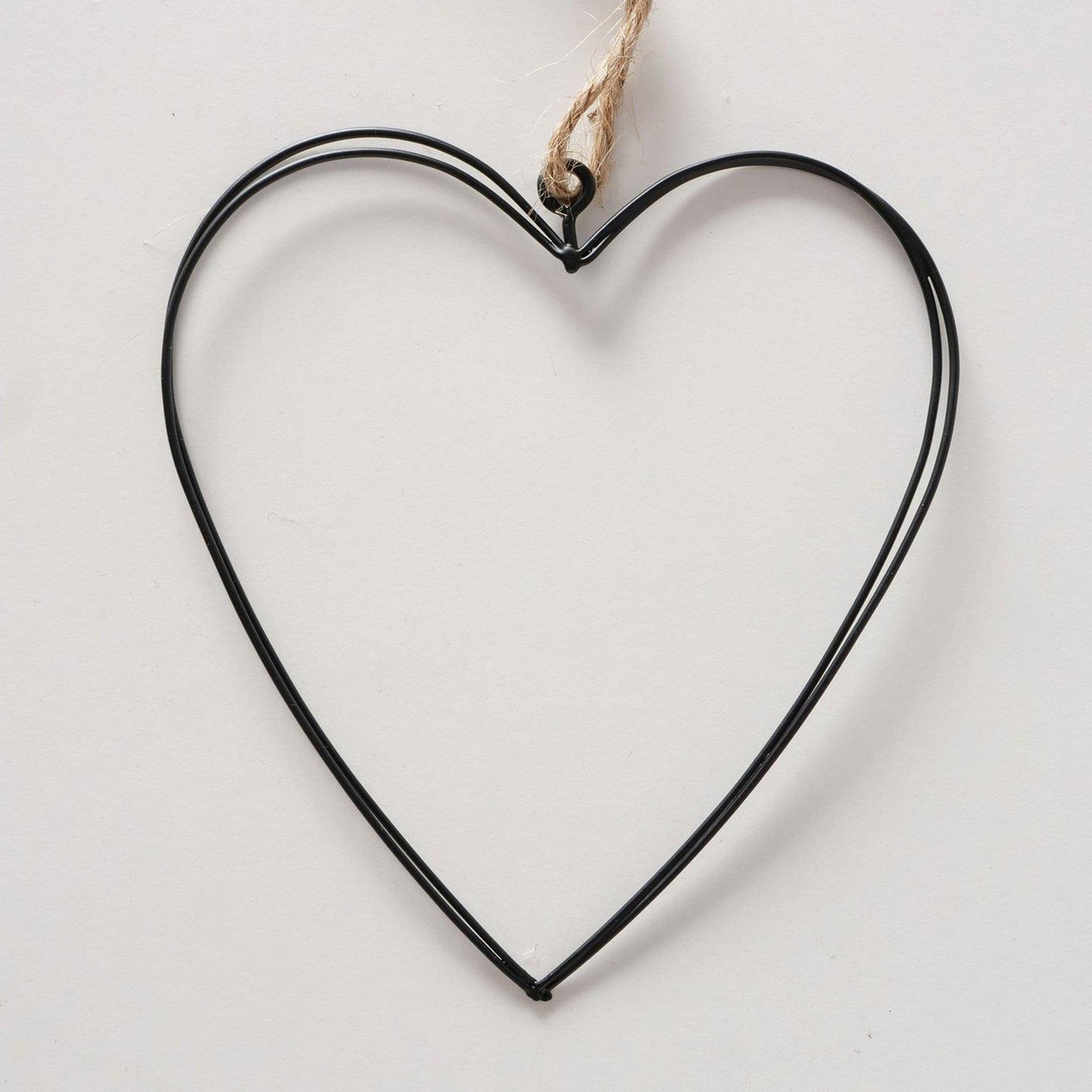 Boltze set di 6 ciondoli decorativi per la casa a forma di cuore, 11x10x2,5 cm