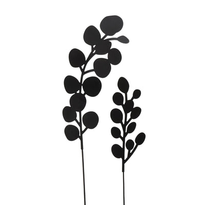 Boltze home garden plug calypso 2 piezas metal negro