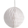 Pompón de papel Creativ company, d 8 cm, blanco, 10 unidades, 1 caja