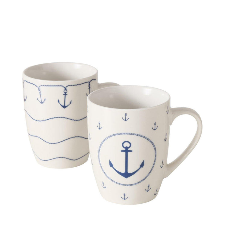 Boltze taza hogar ancla 350ml porcelana