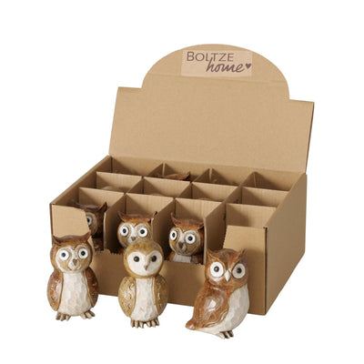 Figura casa Boltze búho eulenius 6x9cm