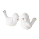 Boltze home bird ville dolomita h9cm blanco