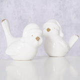Boltze home bird ville dolomita h9cm blanco - afbeelding 2