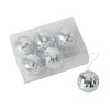 Boltze home bola navideña cristal discoteca 5x5cm 6 piezas