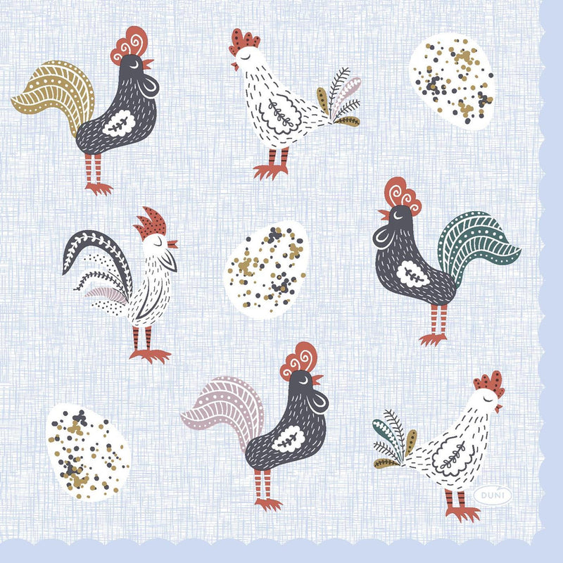 Tovaglioli Duni pasqua mattina 33x33 cm