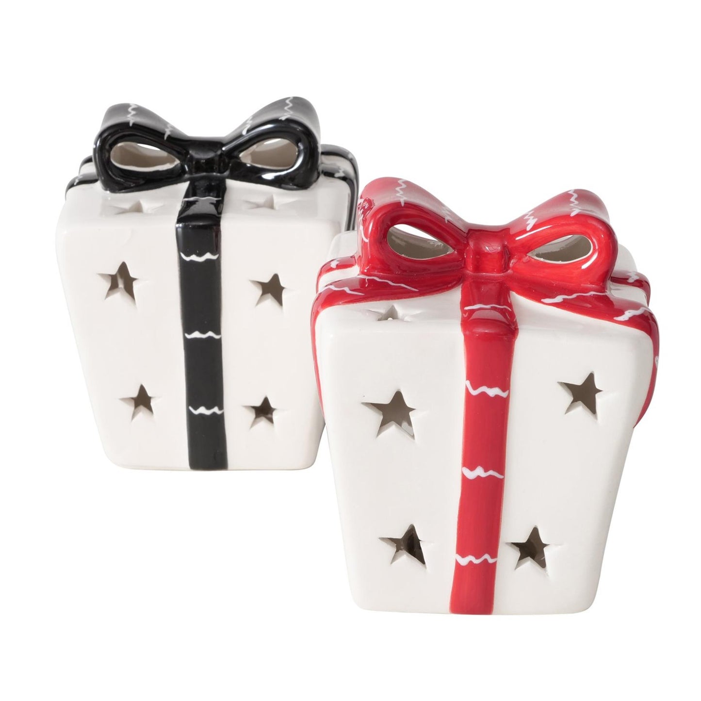 Boltze casa statua regalo led h10cm ceramica