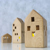 Boltze home theelichthouder huismodel set a 3